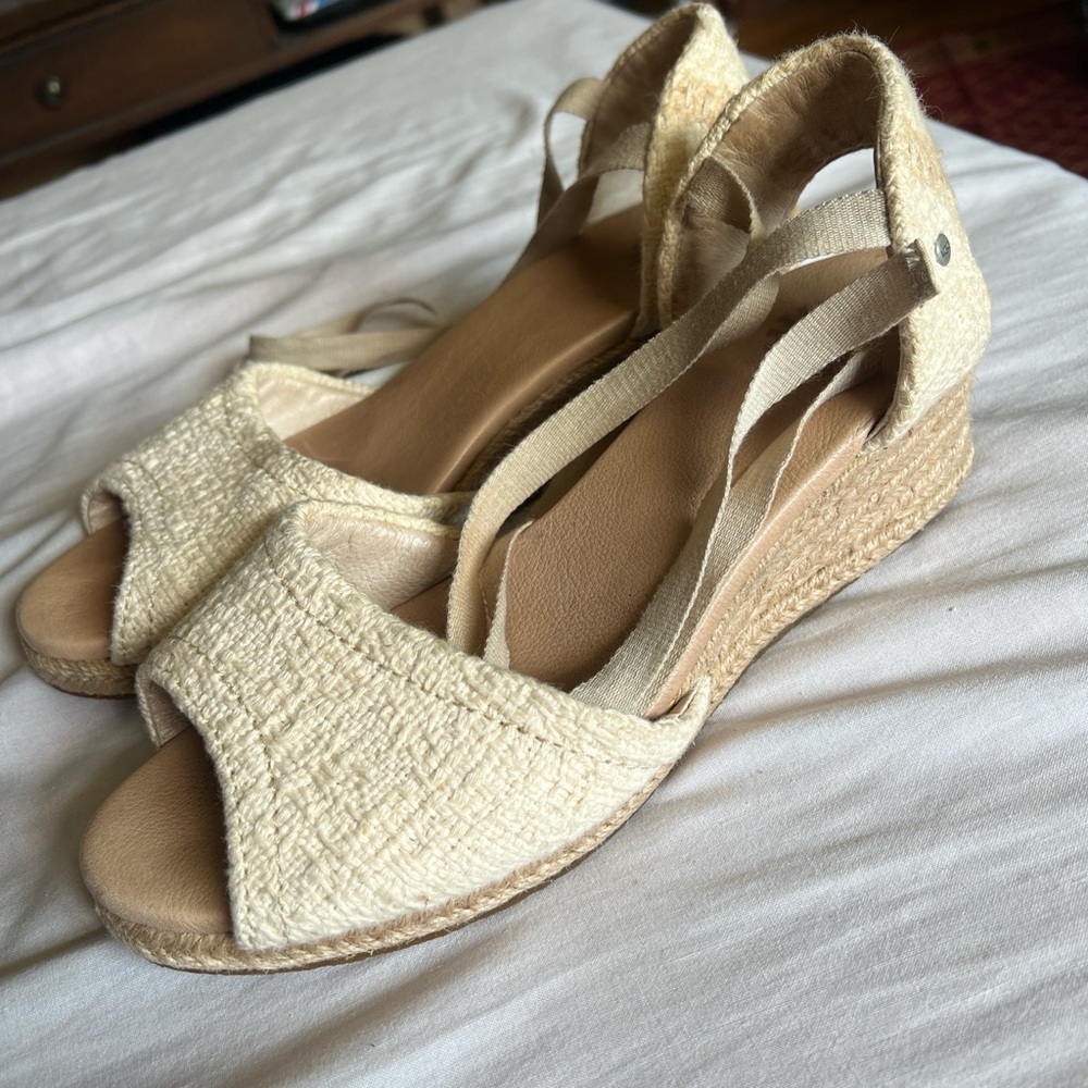 UGG sandal with low heel